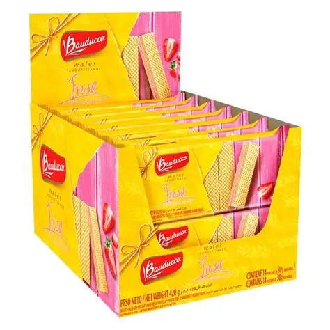 Wafer Bauducco.Fresa / Chocolate 