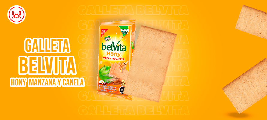 BELVITA HONEY MANZANA-CANELA